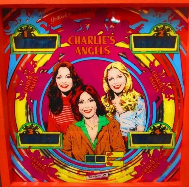 Charlie's Angels, Backglas