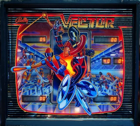 Vector, Backglas